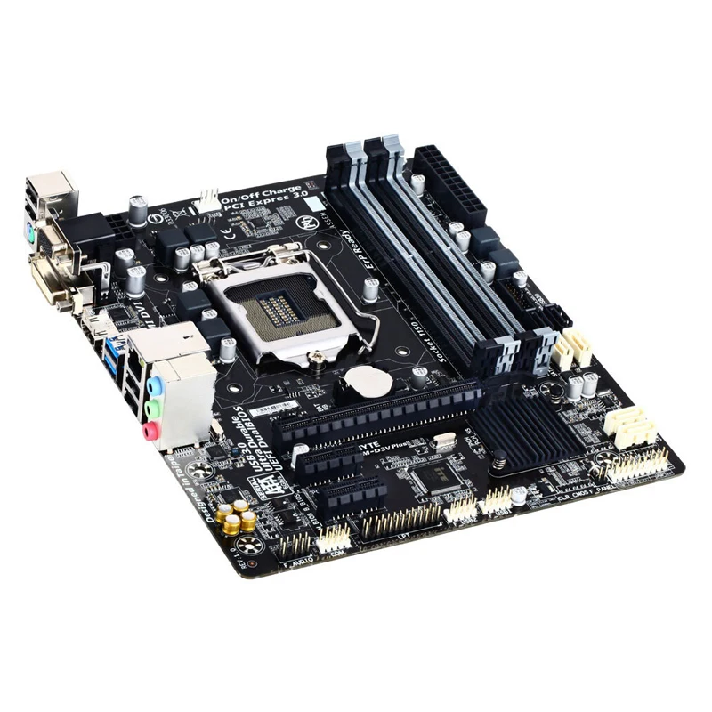 Gigabyte-GA-B85M-D3V GAMING PLUS Soquete, 1150 Gaming Motherboard