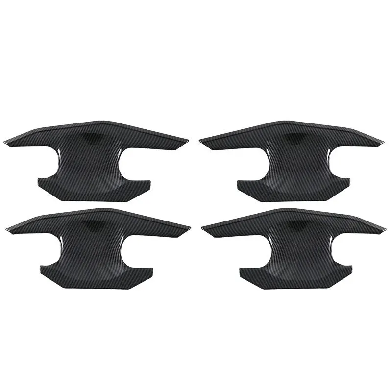 Para protetor de maçaneta de porta para Toyota Tacoma 24 moldura de decoração de maçaneta de porta