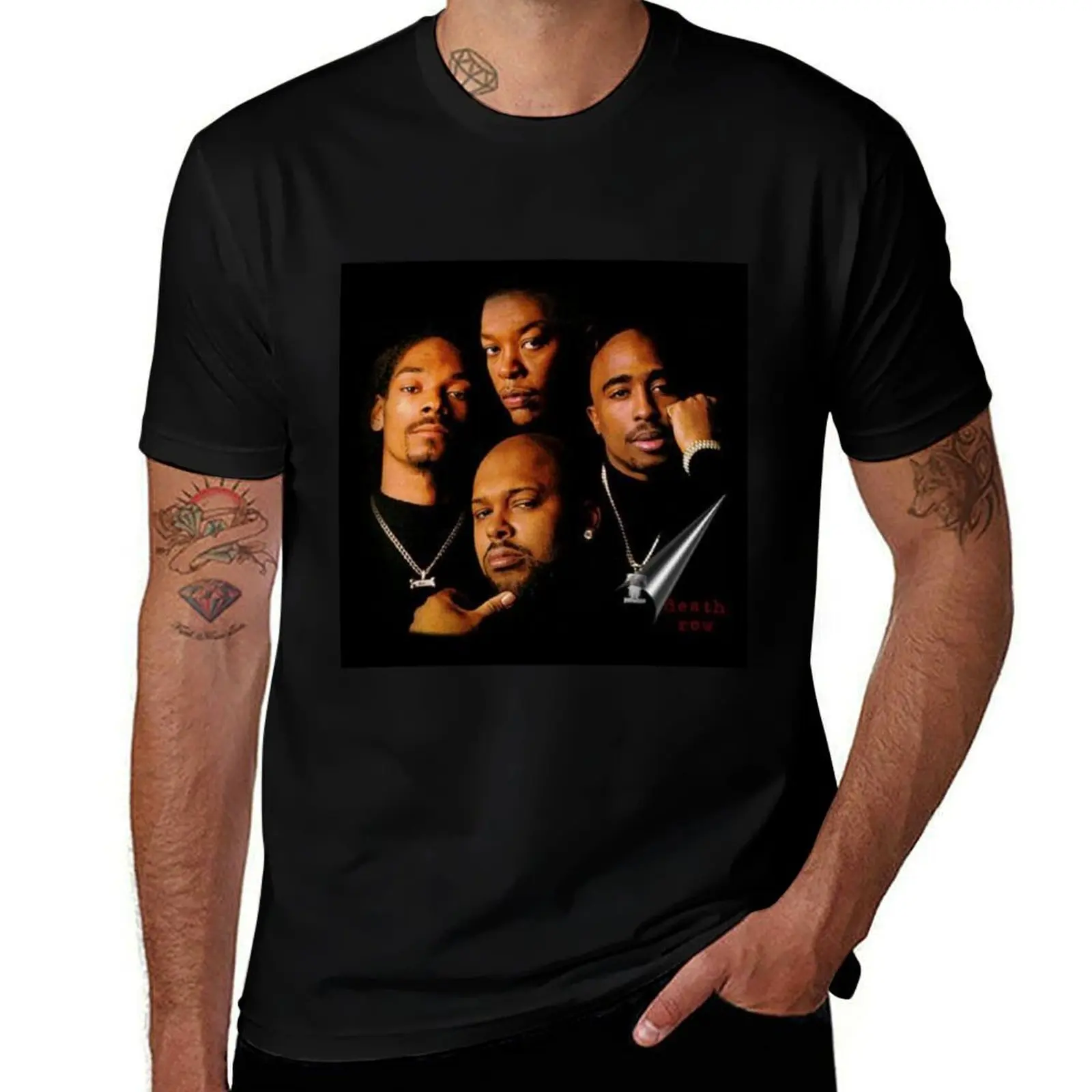 

death row record T-Shirt anime t shirts for man cotton t shirt man T-Shirt