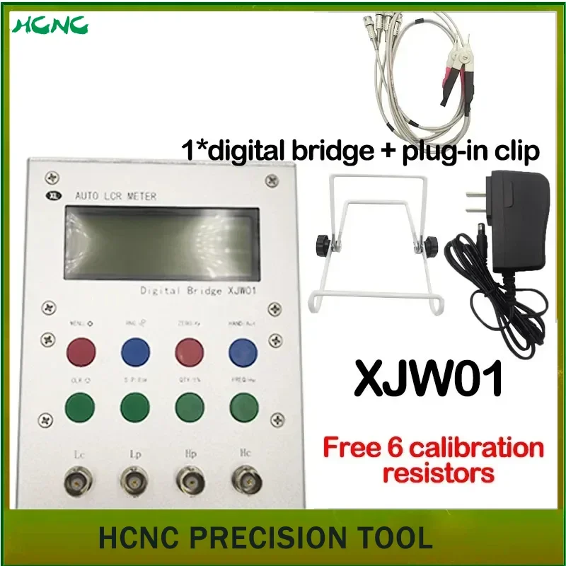 

XJW01 digital bridge 0.3% LCR tester resistance inductance capacitance ESR meter finished product,Free shipping in some areas.