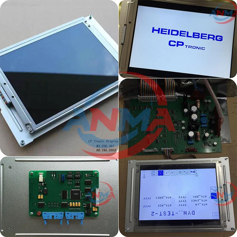 New 1Piece MD400F640PD1A Heidelberg CP Tronic Display M3.036.387 00.785.0353 Printing Machine Spare Parts