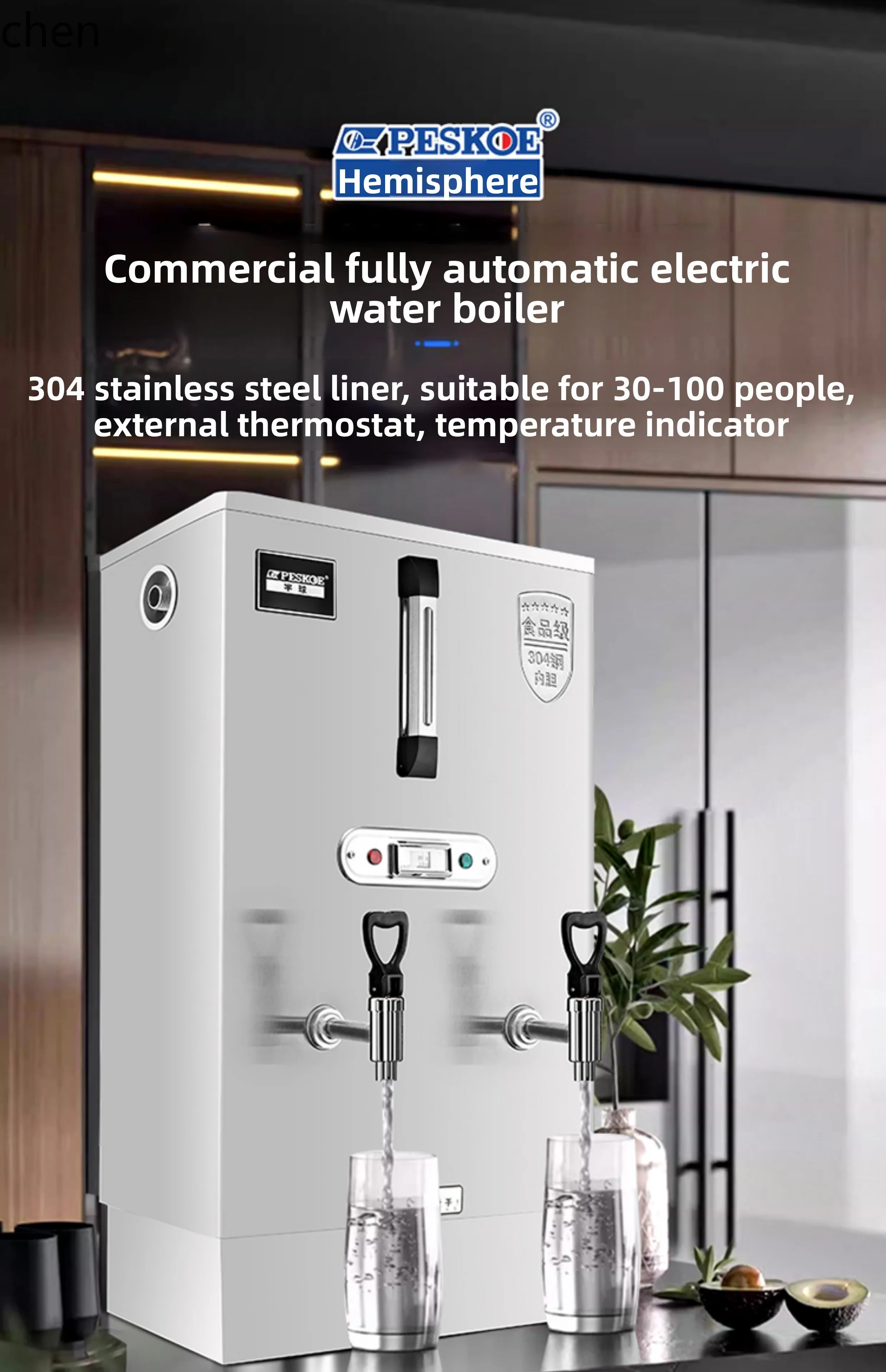 ZML Automatic Electric Water Boiler Water Boiler Workshop Boiling and Filtering Boiling Tank Furnace