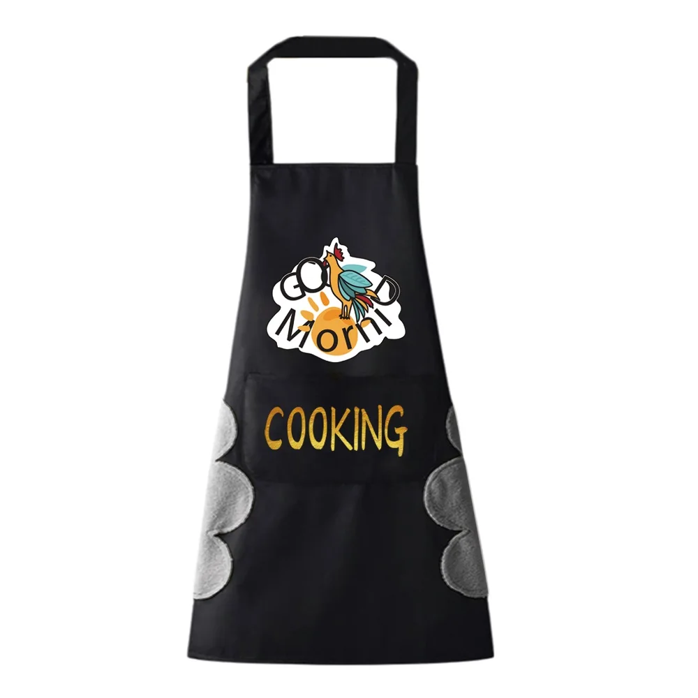 Waterproof Kitchen Aprons for Men Women Oil-proof Chef Work Apron for Restaurant Bar Cafes Apron Food Series Beauty Overalls