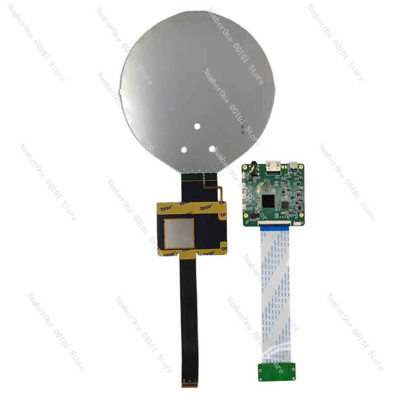 5 Inch Round 1080x1080 LCD Display HDMI IPS Touch Screen Kit for Raspberry Pi PC