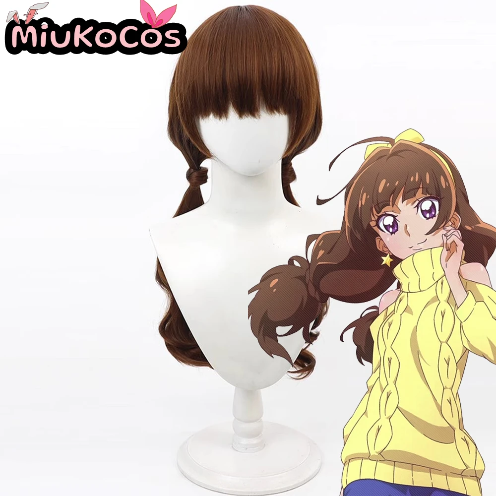 

В НАЛИЧИИ Amanogawa Kirara Косплей Парик MiukoCosplay Аниме Pretty Cure Princess Косплей