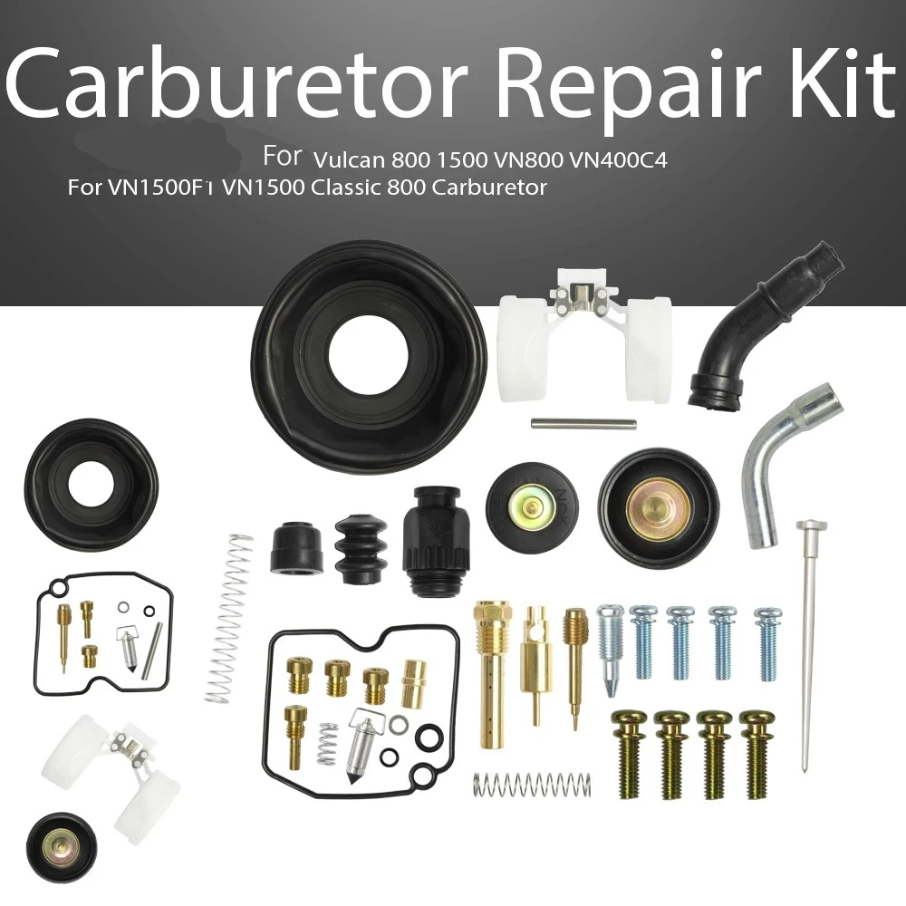 

Carburetor Repair Kit For Vulcan 800 1500 VN800 VN400C4 VN1500F1 VN1500 Classic 800 Carburetor