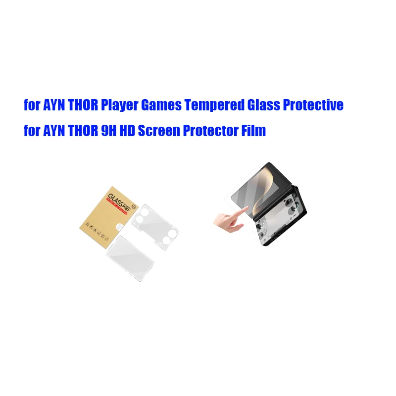 For AYN THOR Player Games Tempered Glass Protective for AYN THOR 9H HD Screen Protector Film