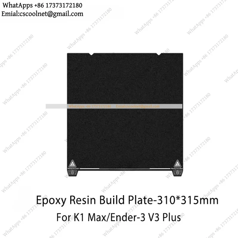 JS02 for Creality Epoxy Resin Build Plate for Ender Series K1 K1-max 3D Printer Double-sided Build Plate 3D Printer Accessories