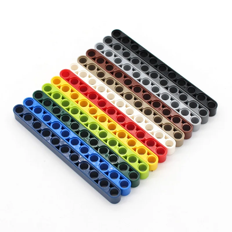30pcs MOC Technology 32525 Liftarm Thick 1x11 Bricks Model Building Blocks Creative Parts Accessories Combination Mechanical