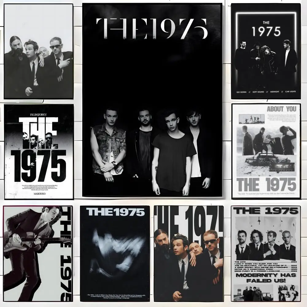 Pop Singer T-The1975S Poster Wall art print art suitable for living room bedroom bar parlor home decor gift