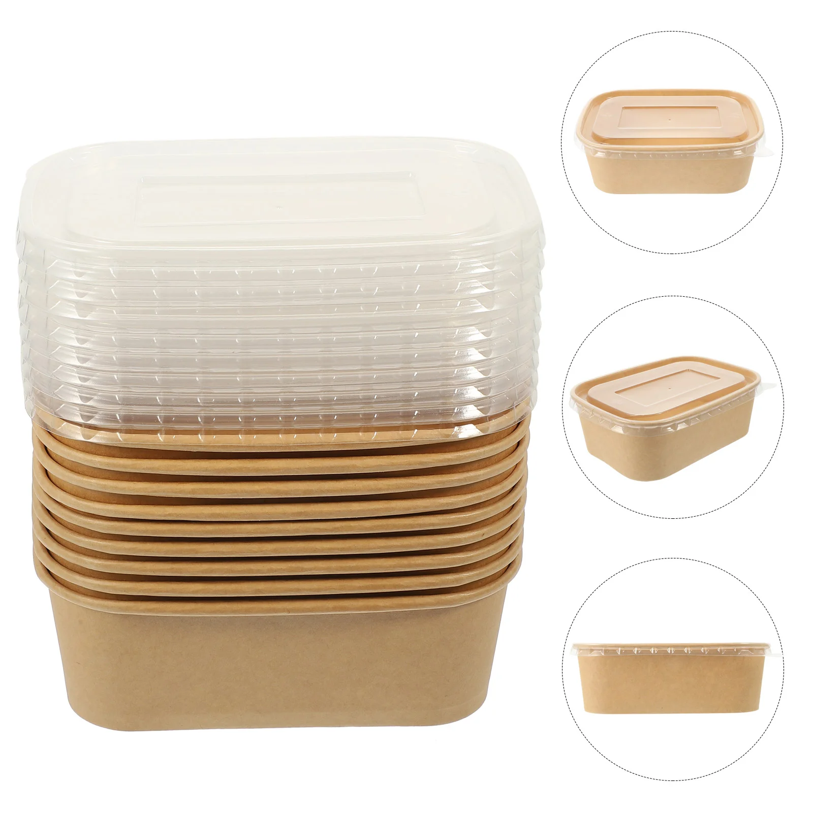 

Storage Can Mold Packed Lunch Box Pointy Paper Bowl with Lid Fried Chicken Boxes Office Smart Gel Pad