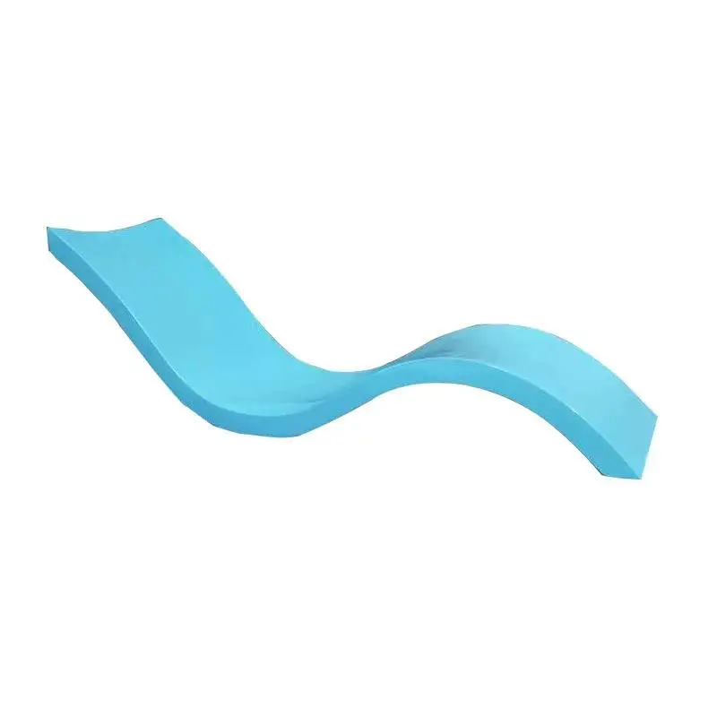 New Design S Shape Pool Sunbed Waterproof Pool Ledge Chaise Lounge Water Seating Pool Furniture