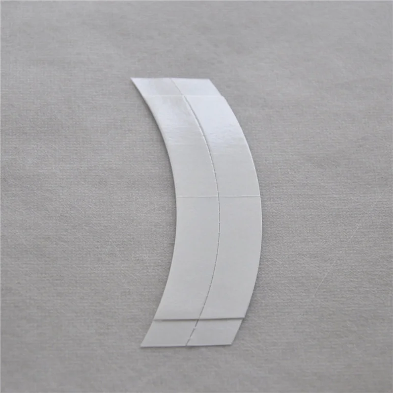 X17A 2025 NEW-108Pcs Fixed Hair Double Tape Adhesive Hair Extension Strips Waterproof For Toupees/Lace Wigs Film With Slitting L