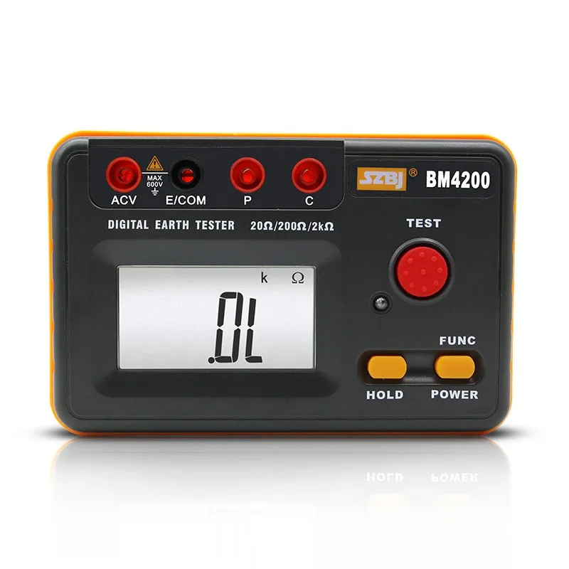 

BM4100 Digital Grounding Resistance AC and DC Voltage Measurement Tester BM4200 Digital Grounding Shaker