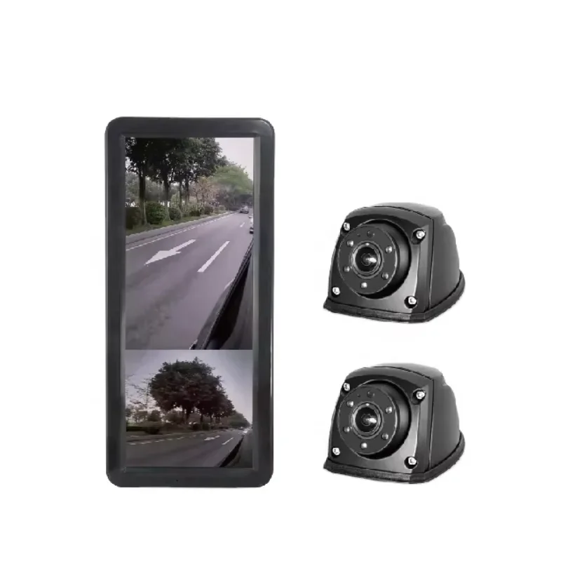 STONKAM 12.3 Inch Electronic Side Mirror System Side View Camera Waterproof Monitor In-cab Install