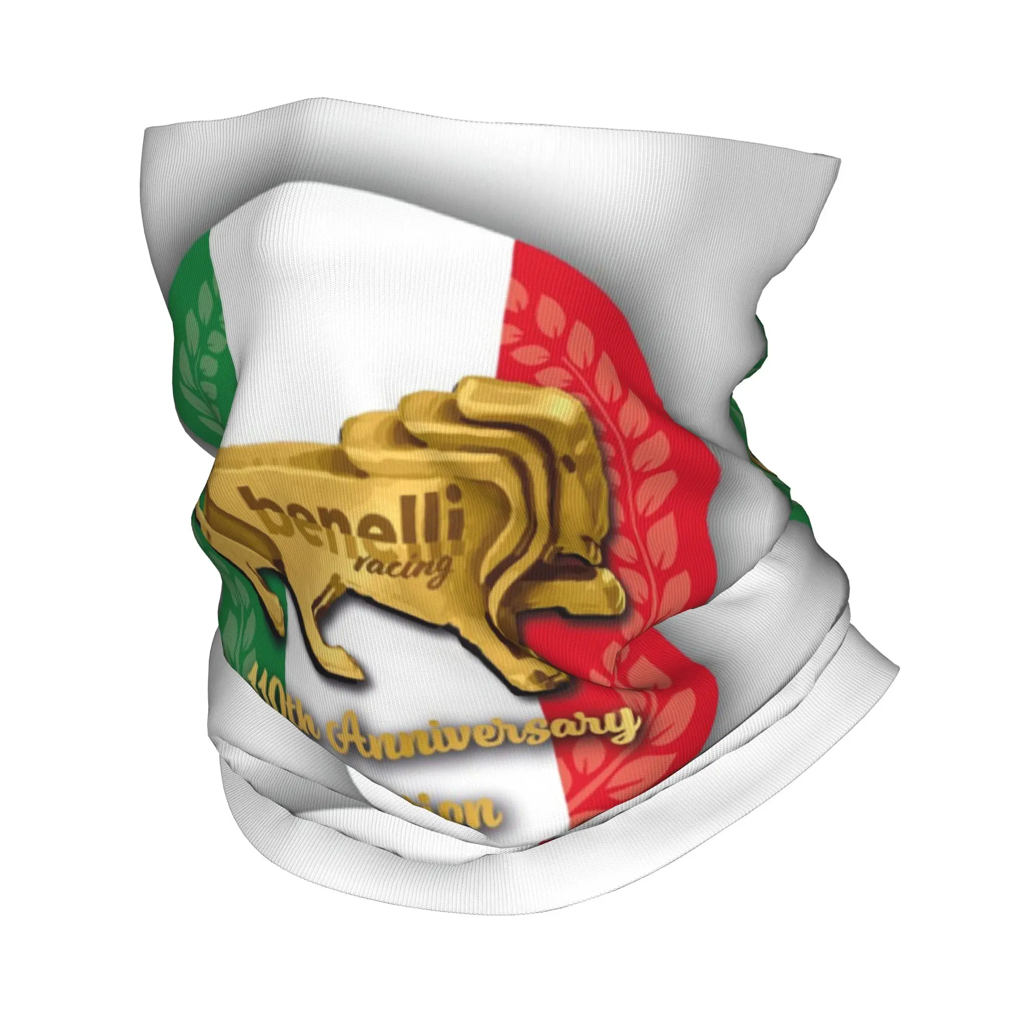 

Benelli with Italian Flag Design Bandana Neck Gaiter Printed Mask Scarf Warm Face Mask Hiking Fishing For Men Women Adult