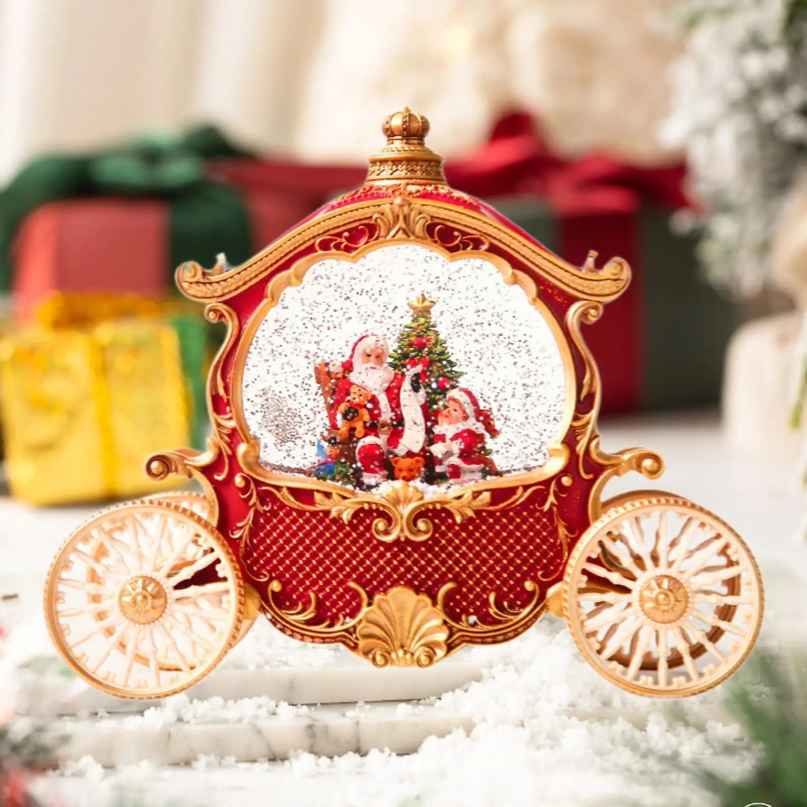 

Christmas Snow Globe Craft Christmas Carriage Snow Globe for Valentine Gifts