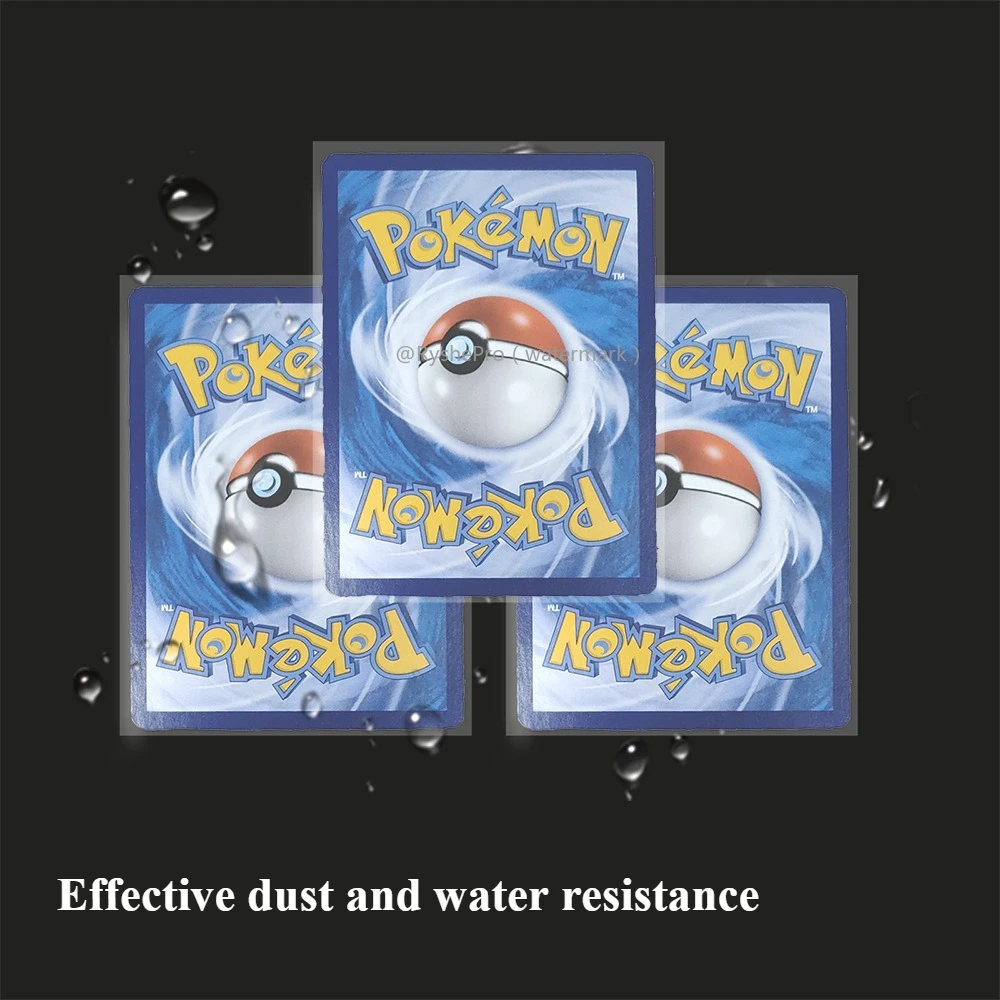 Buste per carte trasparenti da 100 pezzi per carte collezionabili Dimensioni standard perfette per doppie maniche e compatibili con le carte Pokemon Mtg