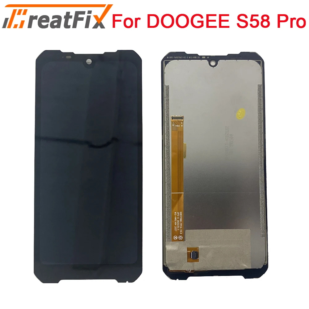 

5.71 inch Doogee S58 PRO LCD Display+Touch Screen Digitizer Assembly 100% Original LCD+Touch Digitizer For DOOGEE S58PRO LCD