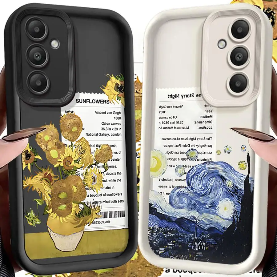 

Phone Cover Case for Samsung Galaxy S24 Plus S20FE S25 Edge S22 S24Ultra S21 S23 FE S25 Ultra Art Van Gogh Oil Painting