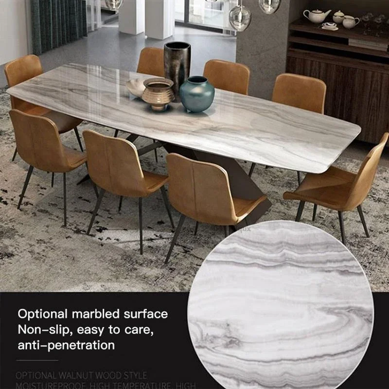 Nordic Dining Table Set Modern Rectangular Creative Size Apartment Solid Wood Dining Table 좌식테이블 Home Furniture