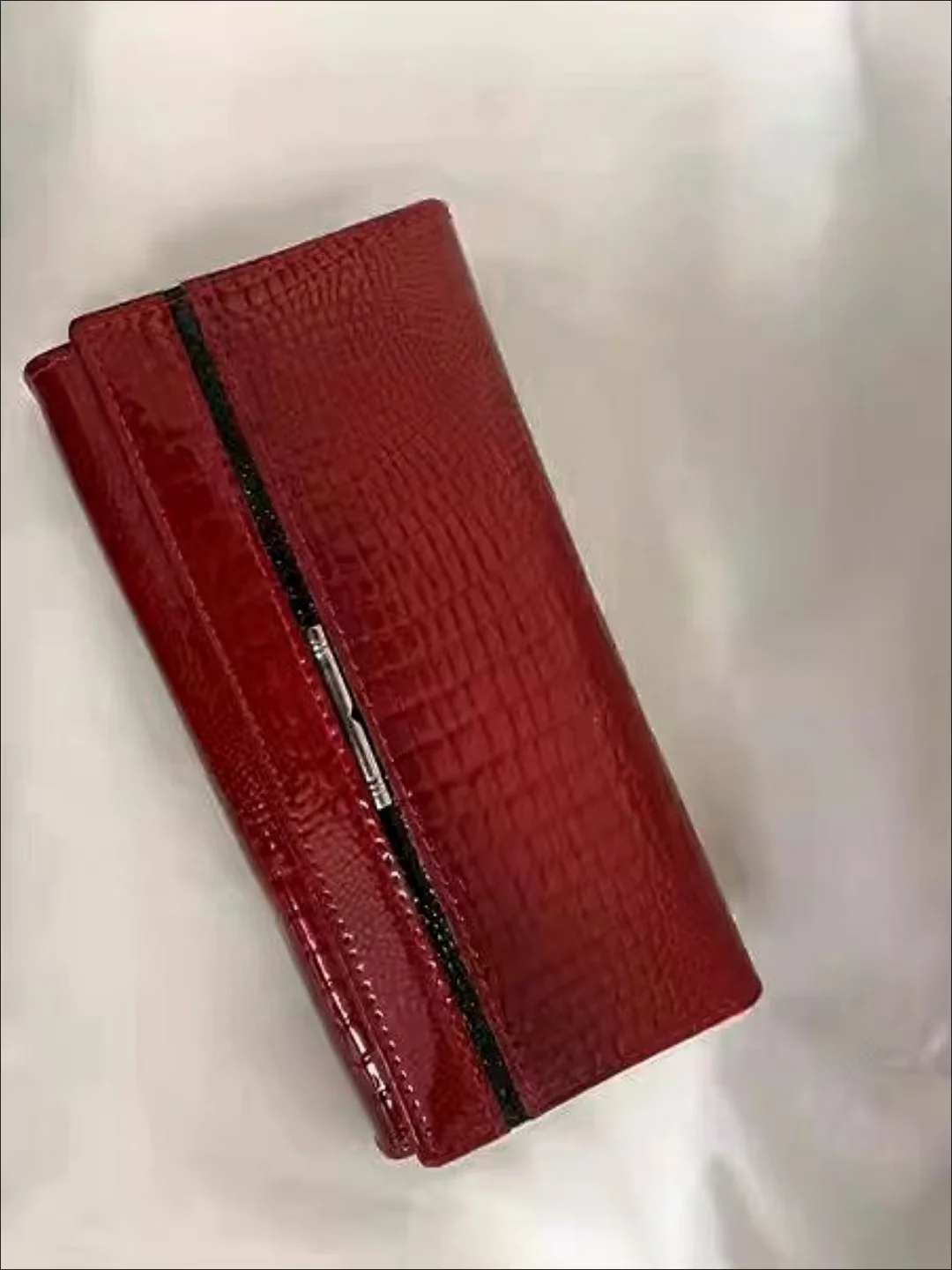 2026 New Fashion Alligator Pattern cow Genuine Leather Women Long Wallet Female Luxury Brand Design Clutch Girl Gift Cash Purse