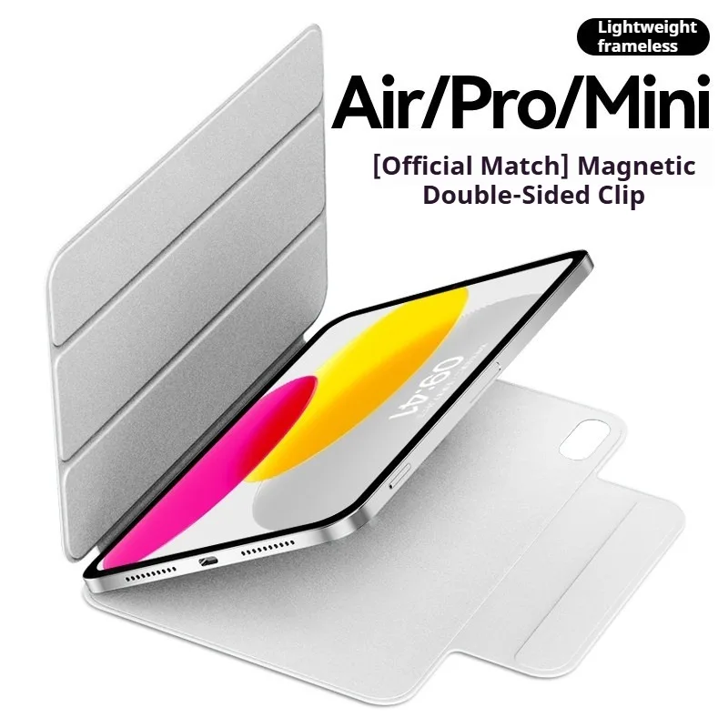 RBP Magnetic Case iPad A16 11th/10th Gen, iPad Air 11 45678th Gen / Pro 11 12.9 13 inch Mini 6/7 Smart Magnetic Attachment Cover