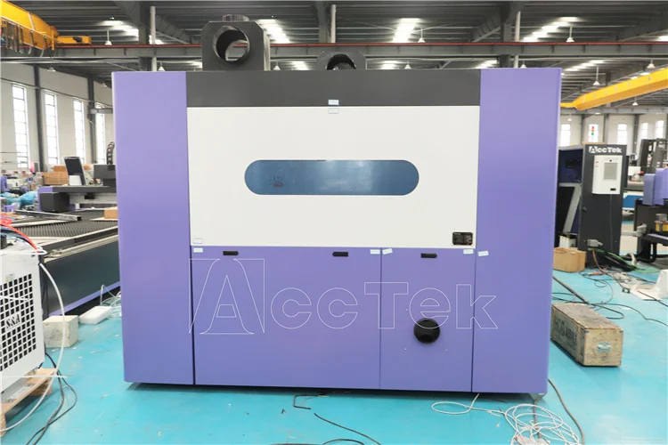 Economical Series Fiber Laser Cutting Machine Full Closed Fiber Laser Cutter with Au3tech Controller