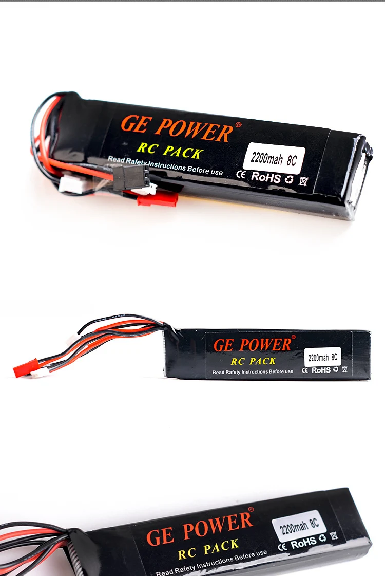 بطارية ليبو 3S 11.1V 2200mAh 8C لجهاز Walkera DEVO 7 10 12E F12E، WFLY9، جهاز إرسال RadioLink AT9، طاقة RC تدوم طويلاً #3