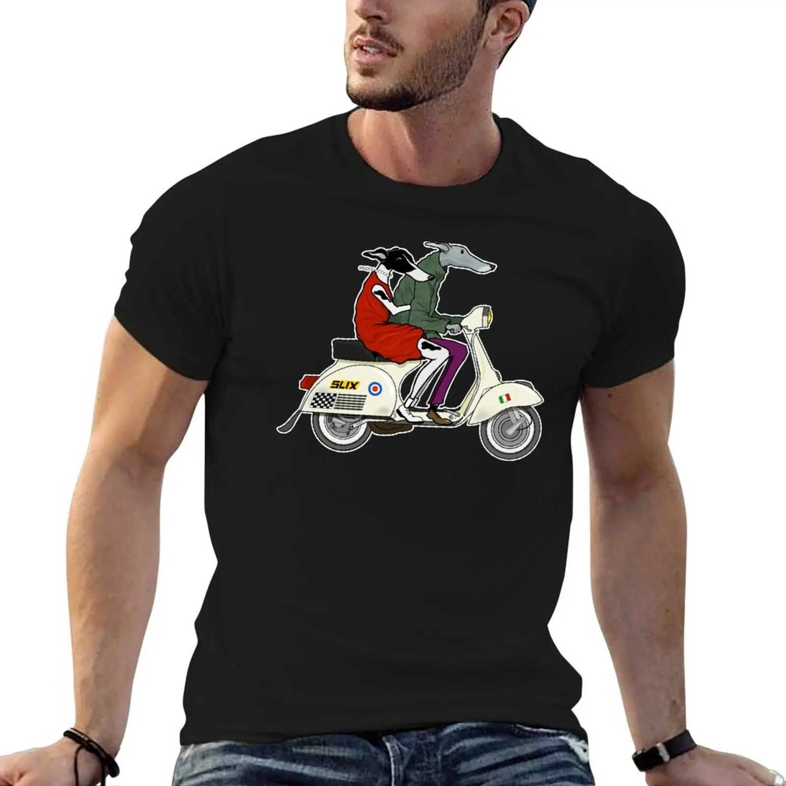 Brighton Bound Hounds T-Shirt Large Size Loose Casual Tee
