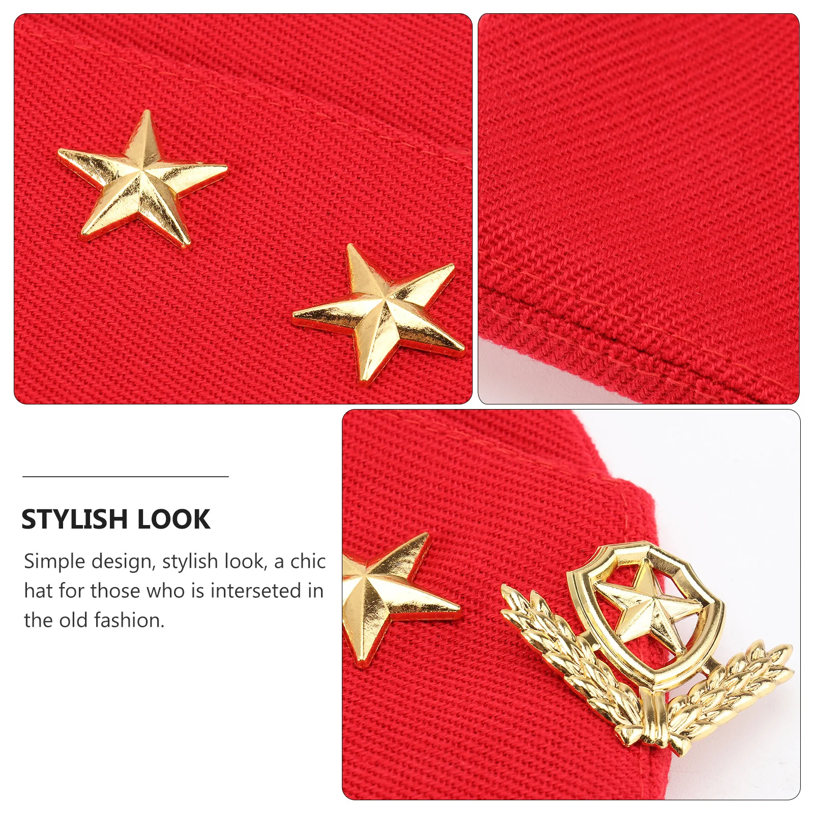 

Sailor Dance Hat Beret Canvas Performance Cap Party Accessories Nautical Vintage Stylish Warm Matching Occasions Weather Square