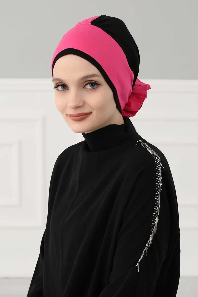 Doppel farbige rose Knochen fuchsia