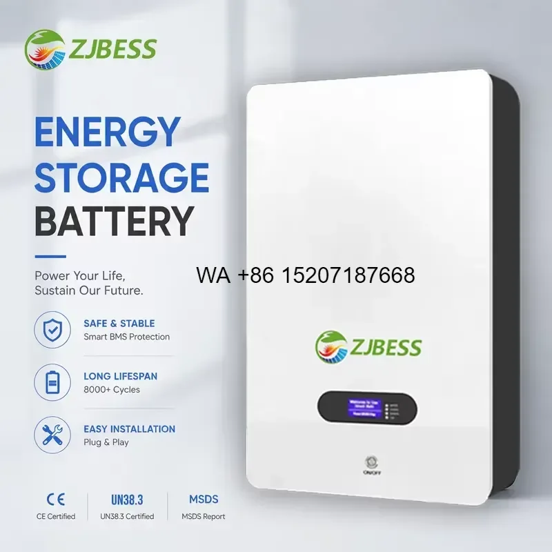 Wmwmnu for CE Certified 8000 Cycles Energy Storage System Residential Backup Power Solution 5kWh Wall Mounted