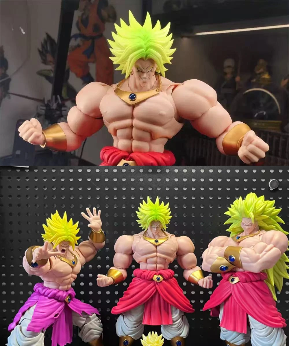 GM Studio 1/1 Réplica KONG Actualización Edición Entregado el 30 de julio Dragon Ball SHF3.0 Broly Legend 3 Form Debut 26-28CM