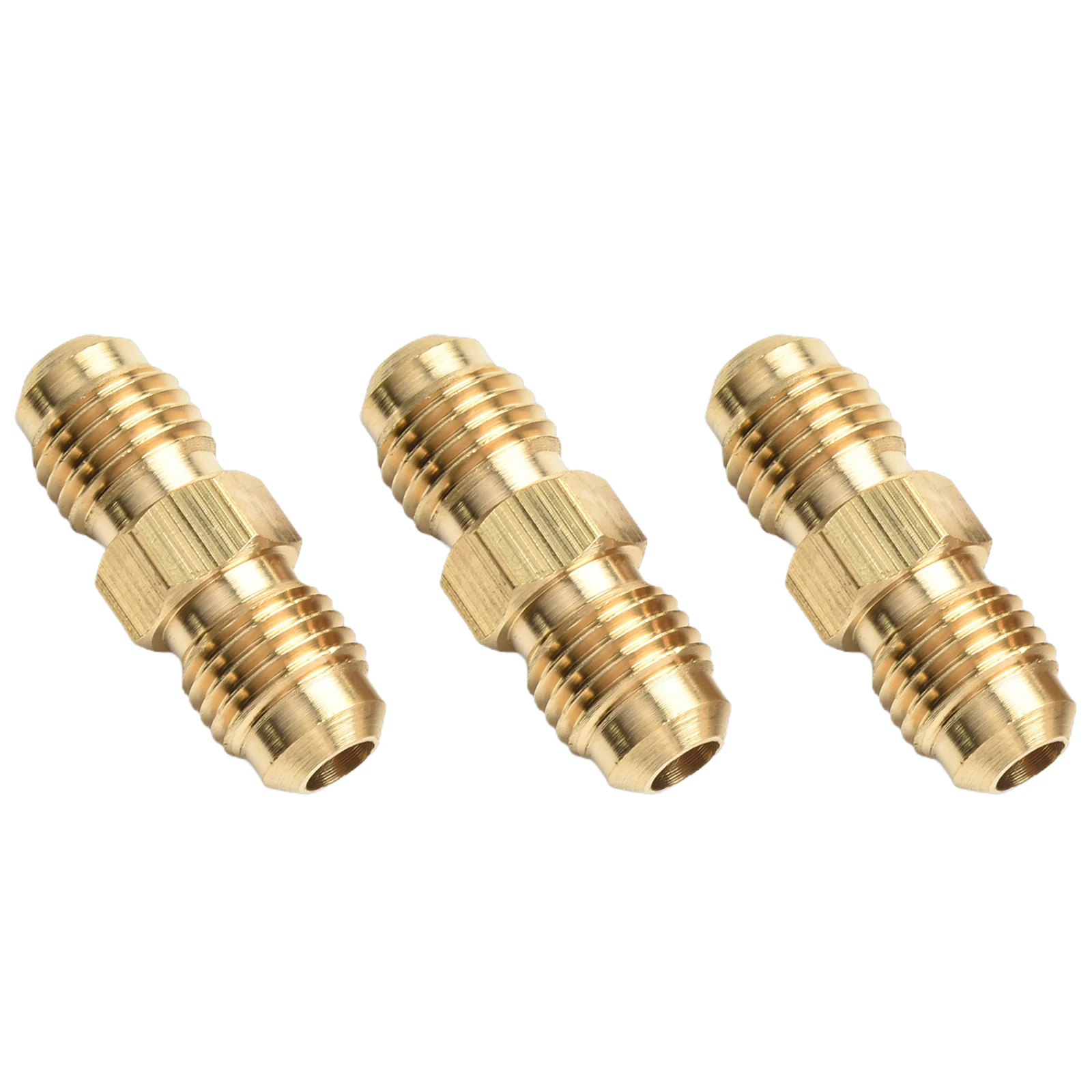 Gas Hoses Brass Double Nipple Left Handed Threads Propane Left Double Nipple Coupling Suitable For Propane And Gas Applications