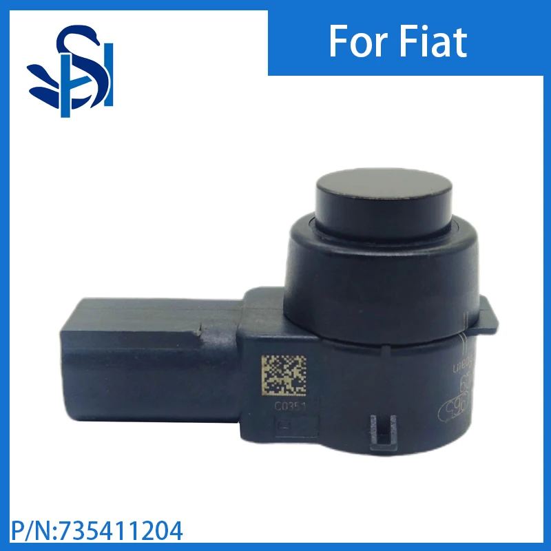 Sensor de Estacionamento PDC Fiat Ducato, Radar Cor Preto, 735411204, Fiorino Bravo II