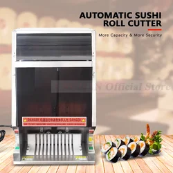Homewise Commercial Electric Sushi Cutting Machine Sushi Rolling Cutter Automatic Slicer Kitchen Professional Food Processor