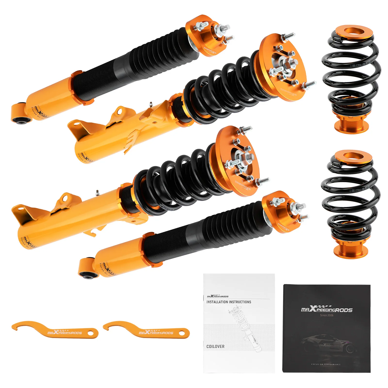 Coilovers Suspension For E36 318i, 318is, 323i, 323is 325i 328i, 320i Sedan Coupe  Shock Spring Strut