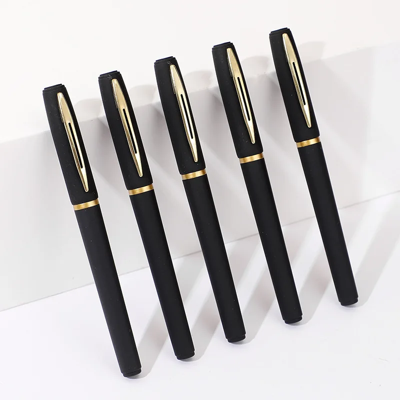 5/13PCS Large Capacity Black Gel Pen Set 0.7mm Black Ink Ballpoint for Writing Refills Office School Stationery Student Supplies