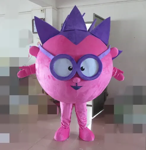 

Модный костюм талисмана фиолетового ежа для взрослых, нарядное платье на день рождения, Хэллоуин, косплей, игровое платье, одежда на Рождество