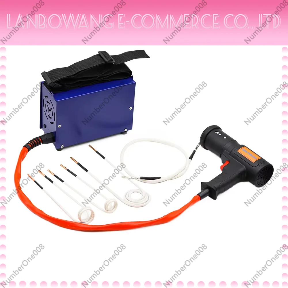 1.5KW Portable Flameless Magnetic Induction Heater Handheld Screw Bolt Remover Machine Car Repair Heating Tool