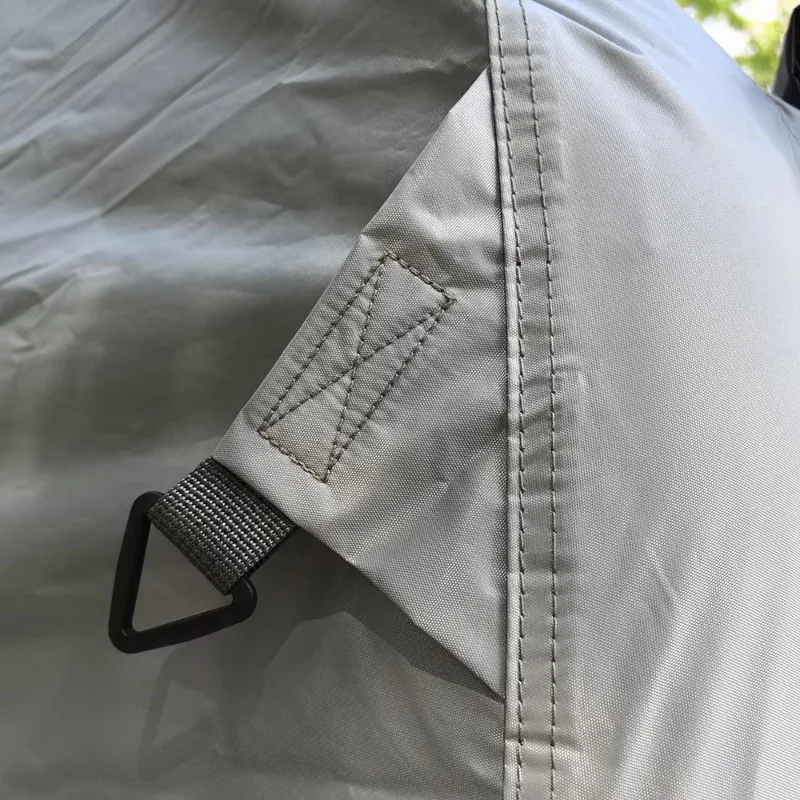 Waterproof portable 5.7 square meters inflatable camping tent made of Oxford cloth canvas cotton PVC 6