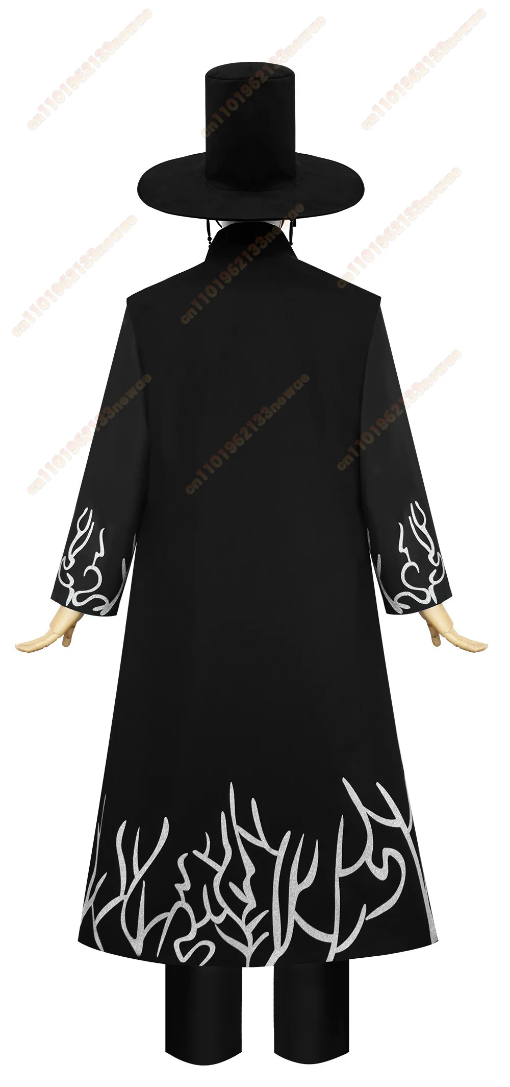 Miniso anime demon hunter saja menino jinu conjunto de fantasia cosplay- grupo kpop estilo coreano terno masculino com chapéu para adereços de halloween