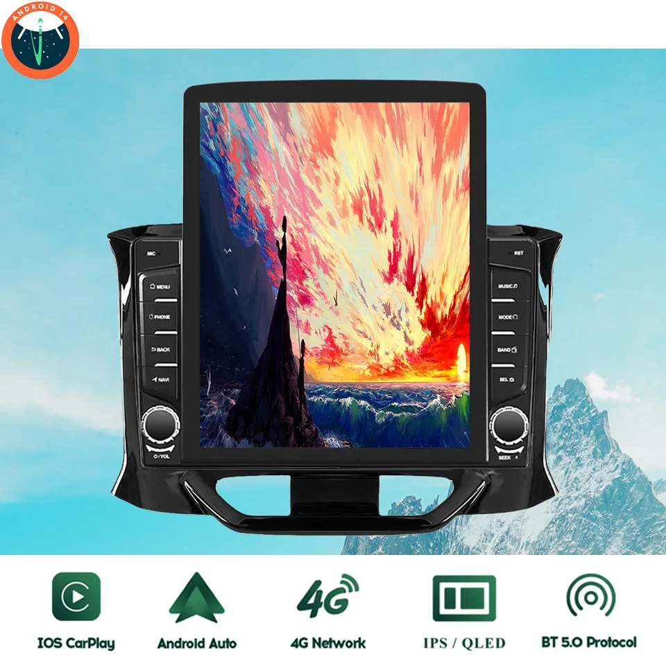 Android 14.0 8G+128G Car Radio Stereo Video Audio Multimedia DVD Player GPS Navigation Monitor For LADA X Ray Xray 2015 - 2019