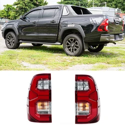 Per Toyota Hilux Revo Rocco SR5 Pickup 2020-2022 Fanale posteriore a LED Fanale posteriore Lampada freno con filo Harne 815600 K430 815500 K430