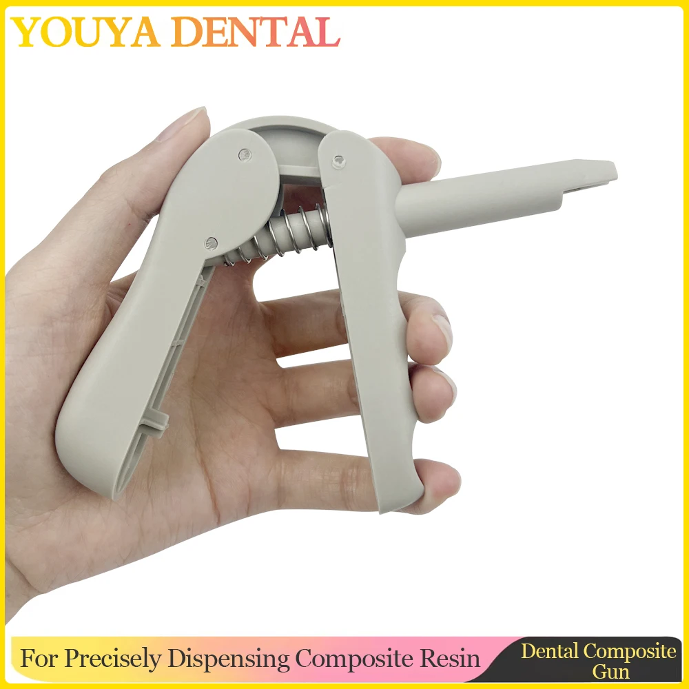 

Dental Composite Gun Dispenser Applicator Unidose Compules for Precisely Dispensing Composite Resin to Repair or Restore Damaged