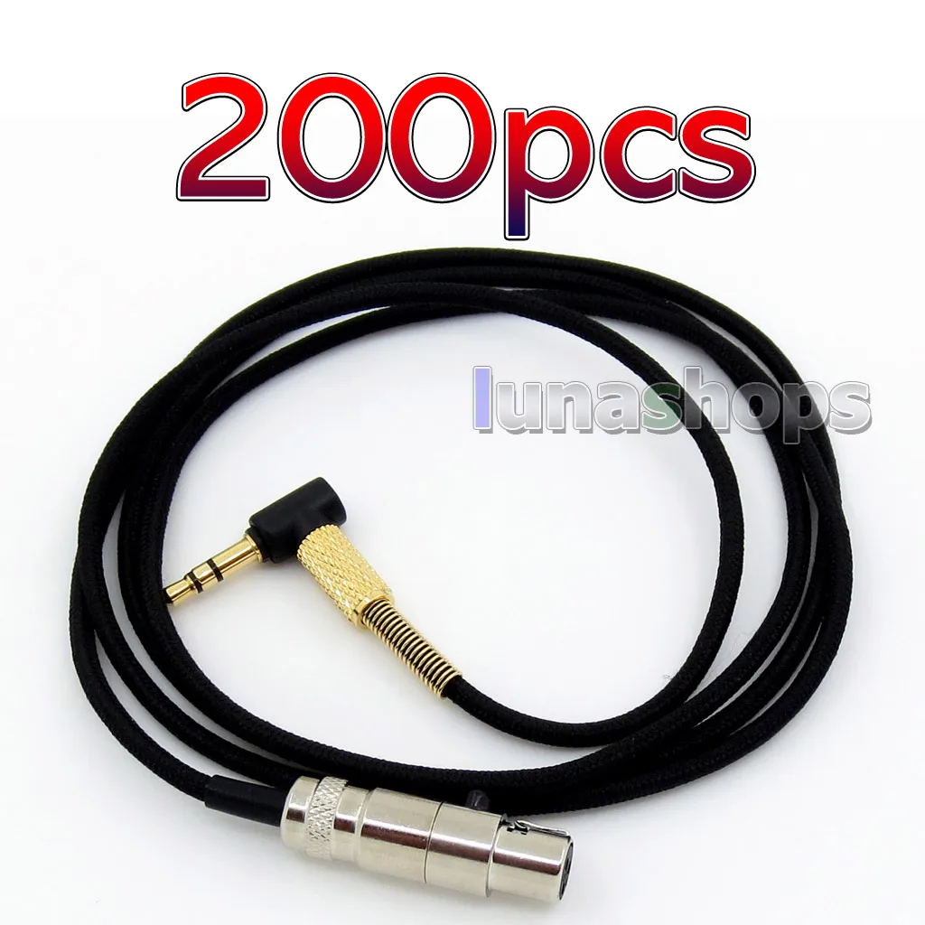 200pcs  Replacment 3.5mm & 6.5mm Audio Cable For AKG Q701 K702 K271s 240s K271 K272 K240 K141 K171 K181 K267 K712 Headp