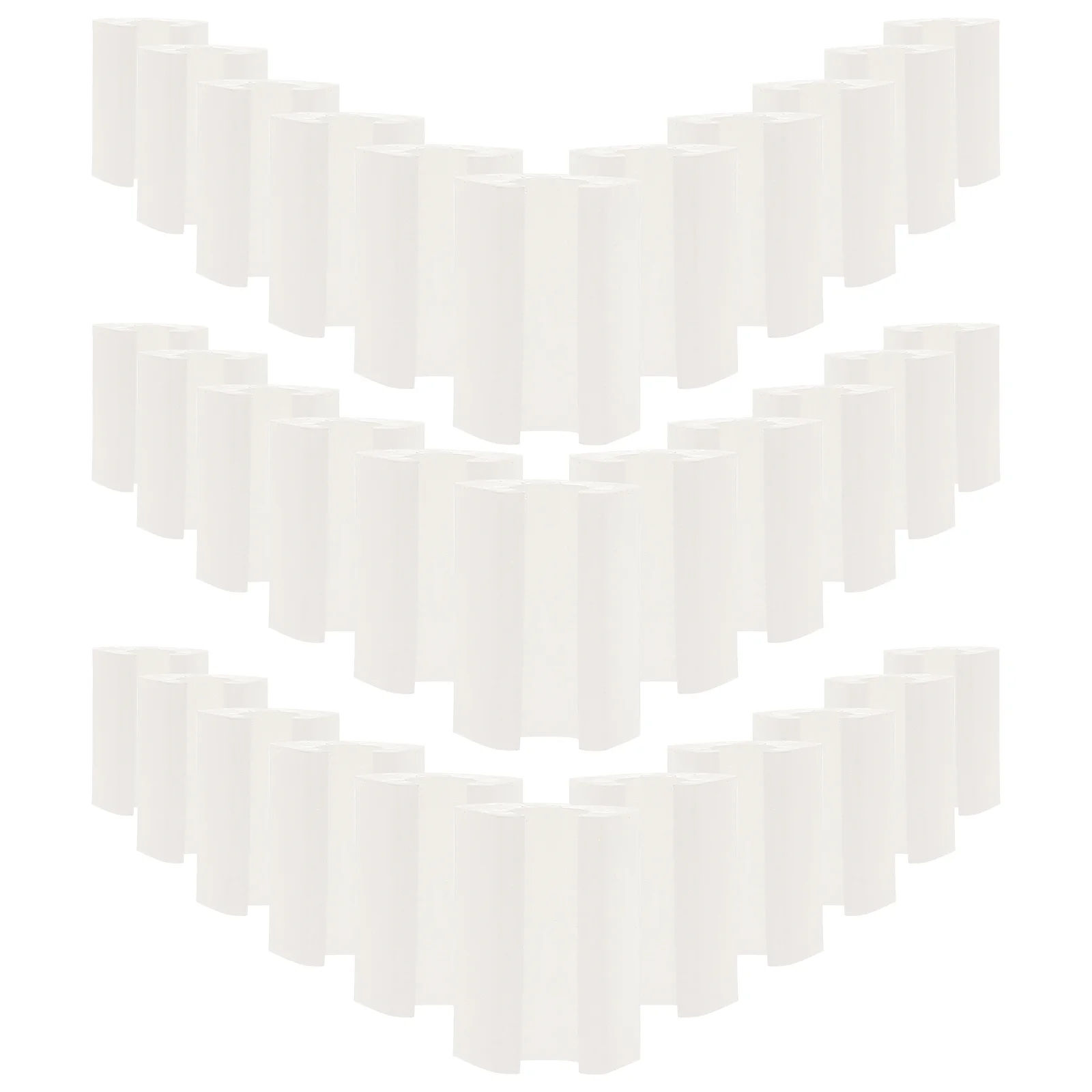 100 Pcs Sink Grate Feet Wire Bumper Chair Glides Plastic Floor Protector Sturdy Construction Non Deformation Impact Resistance