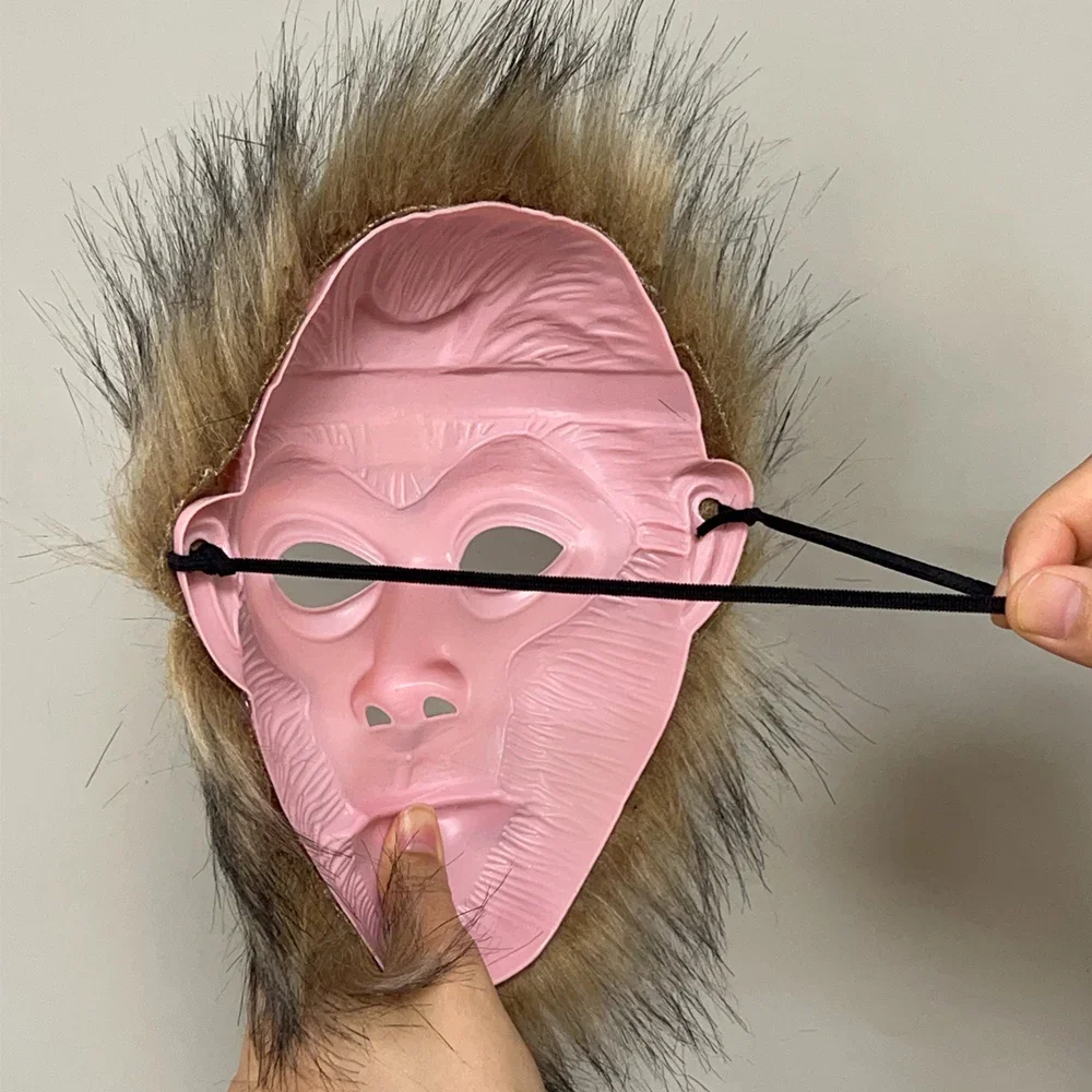 High Quality Monkey Latex Mask Chinese Monkey King Sun WuKong Halloween Cosplay Costume Adult Carnival Party Mask Theater Prop image 5