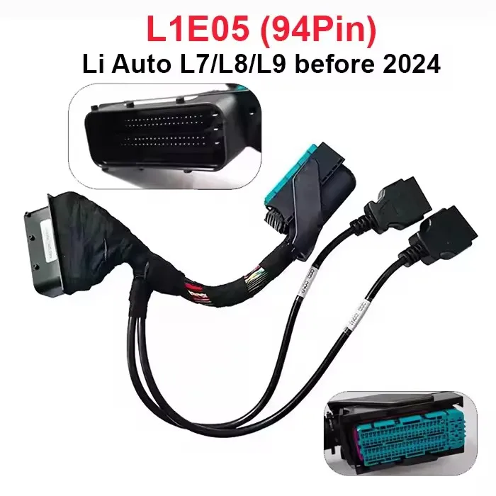 Xtool OBD Diagnostic Cable For Li Auto L7 L8 L9 Mega I8 ECU Program Cable L1E06 L1E05 Cable with N9EV for Li ( Lixiang ) Vehicle